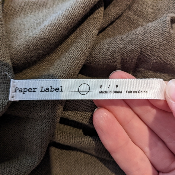 Paper Label Peyton Knit Jumpsuit - US S OLIVE COLOUR - Picture 7 of 12